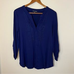 Cable & Gauge blouse